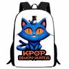 Новый рюкзак для студентов K-POP с принтом «Охотник на ведьм», мультяшный рюкзак для начальной школы Huntrix Kpop KTY