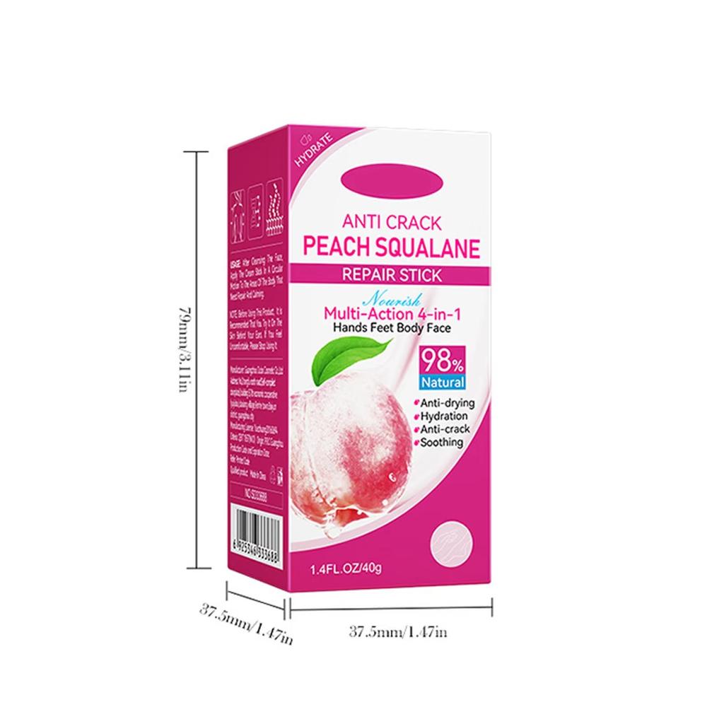 Ultra-Hydrating Foot Cream for Dry Cracked Heels -40g-Enriched with Vitamin E and Ghycerin  Alcohol Free  Phyto-Squalane-Softens and Nourishes Skin