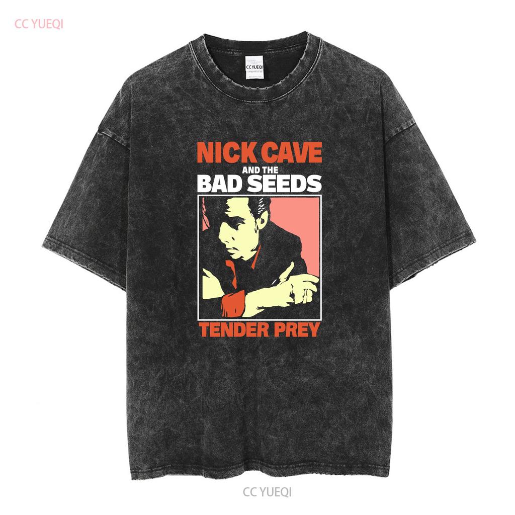 NOT VTG Nick Cave The Bad Seeds Tender Prey M T Shirt Fruit of Loom Artsy vintage Washed Breathable Versatile graphic