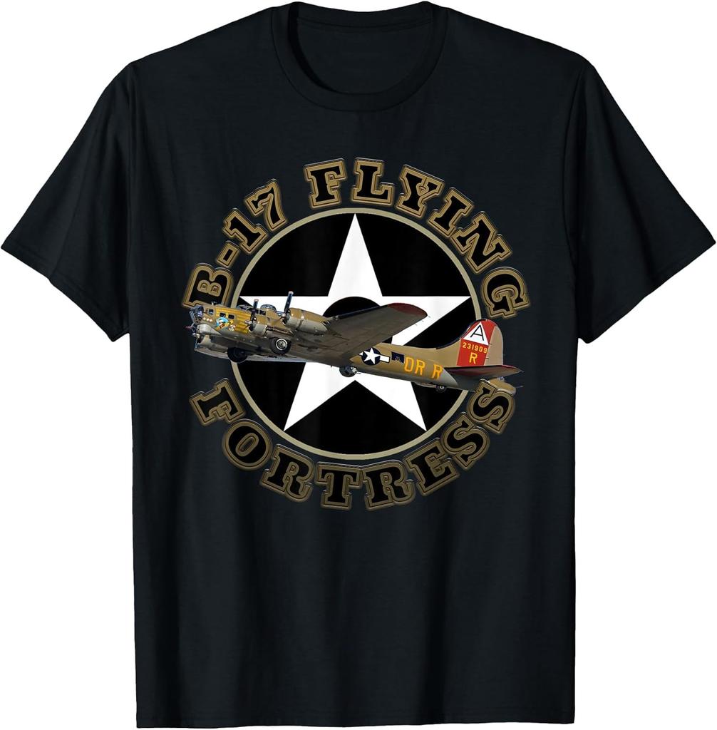 NEW LIMITED! B-17 Flying Fortress Heavy Bomber Air Shows Plane Tee - MADE IN USA