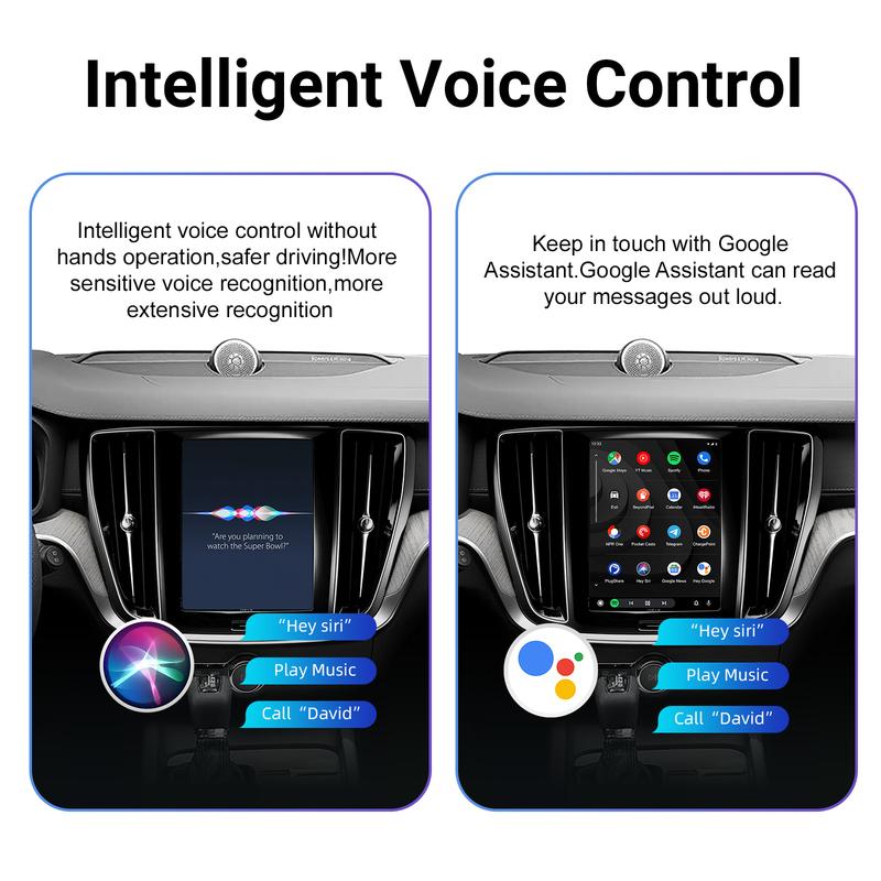 Беспроводной CarPlay Android Auto Декодер Комплект для Модернизации для Моделей Volvo V60 V90 S60 XC40 XC60 XC90 S90 2017-2022 Полный Экранный Апгрейд