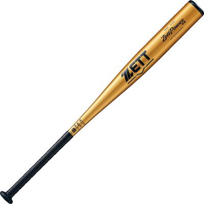 Бита бейсбольная ZETT Hardball Z Power HB металлическая дюралюминиевая 83 см более 900 г золотая Сделано в Японии BAT16383 (Супер (TZ800)) (8200)