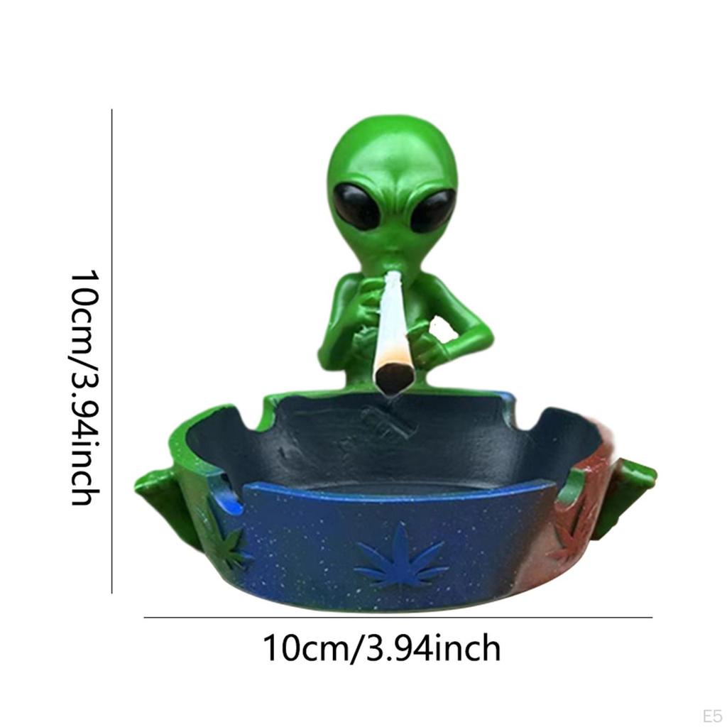Декоративная скульптура-пепельница «Инопланетянин» для дома и офиса