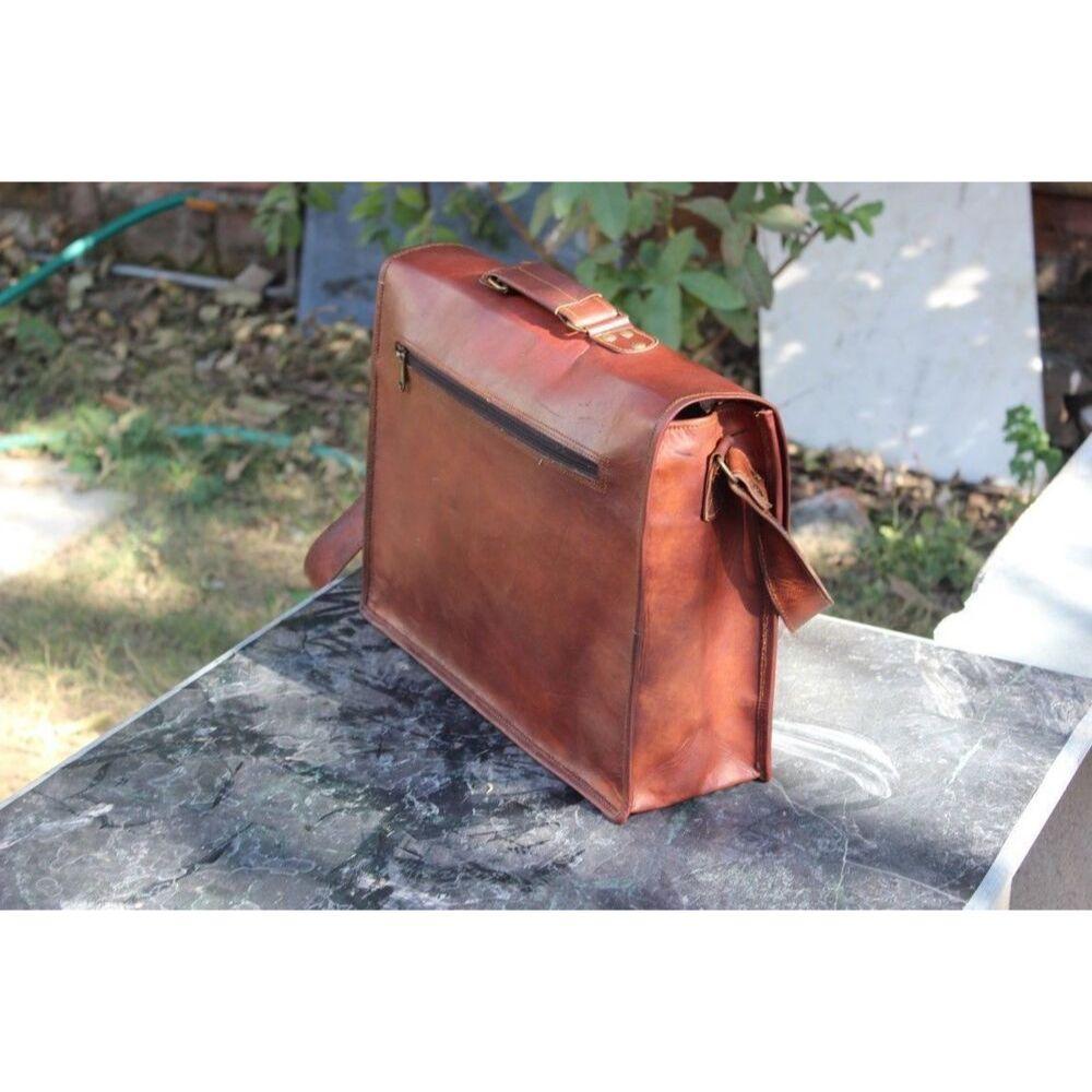 Новый портфель из кожи буйвола, сумка через плечо для ноутбука, сумка из натуральной кожи