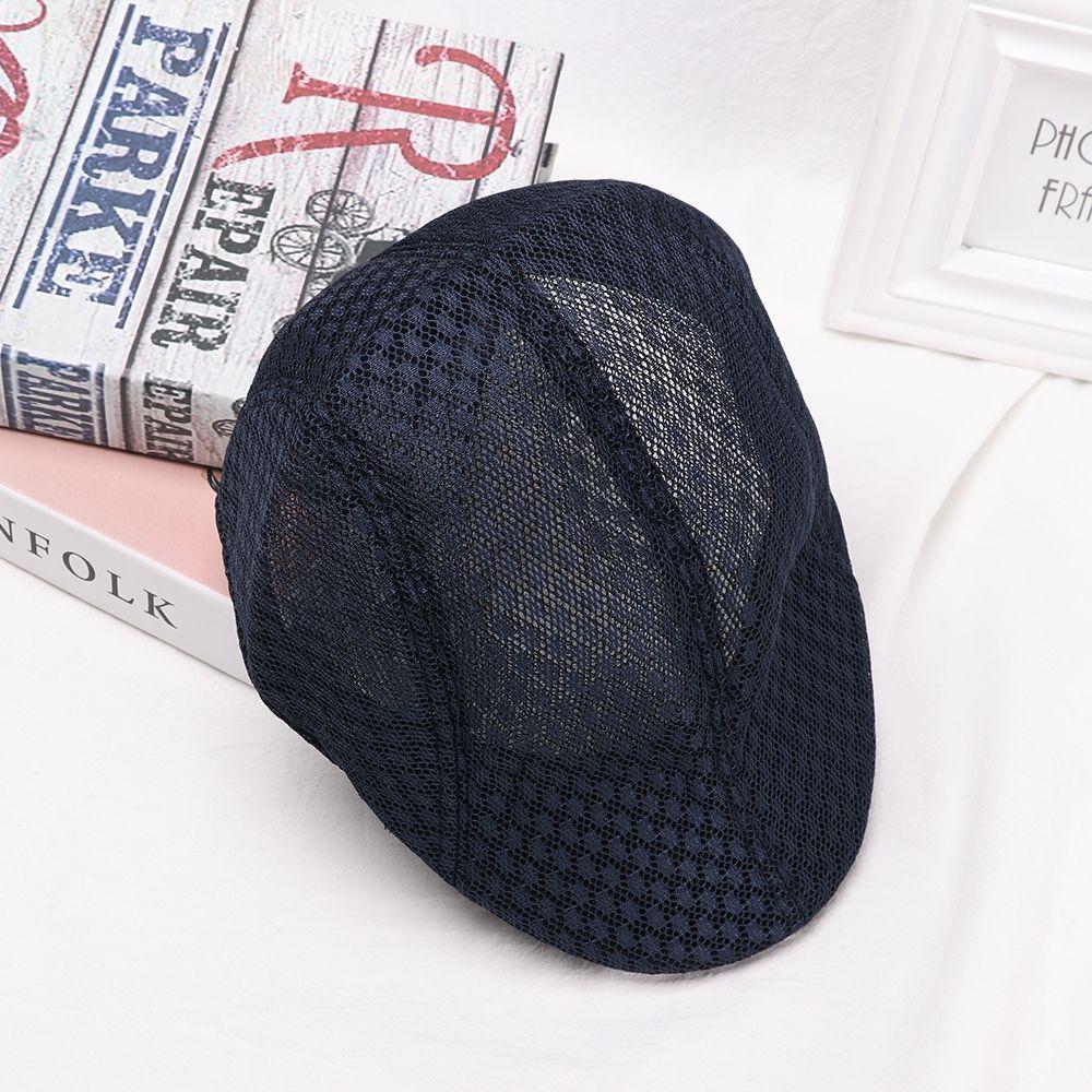 Fashion Casual Newsboy Style Adjustable Mesh Caps Gatsby Hats Beret Hats Sun Caps