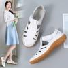 Women's Sandals Summer Essentials Mary Jane Beach Breathable Flat Shoes Closed Toe Casual Soft Walking Sandals for Girl Plus Size