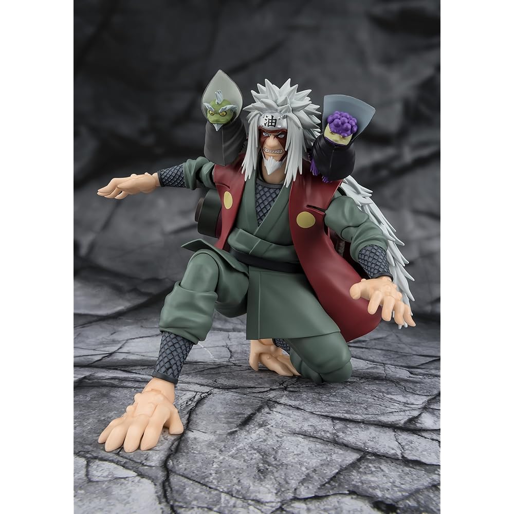 TAMASHII NATIONS Naruto S.H.Figuarts Джирайя Режим Мудреца Фигурка Действия с Аксессуарами