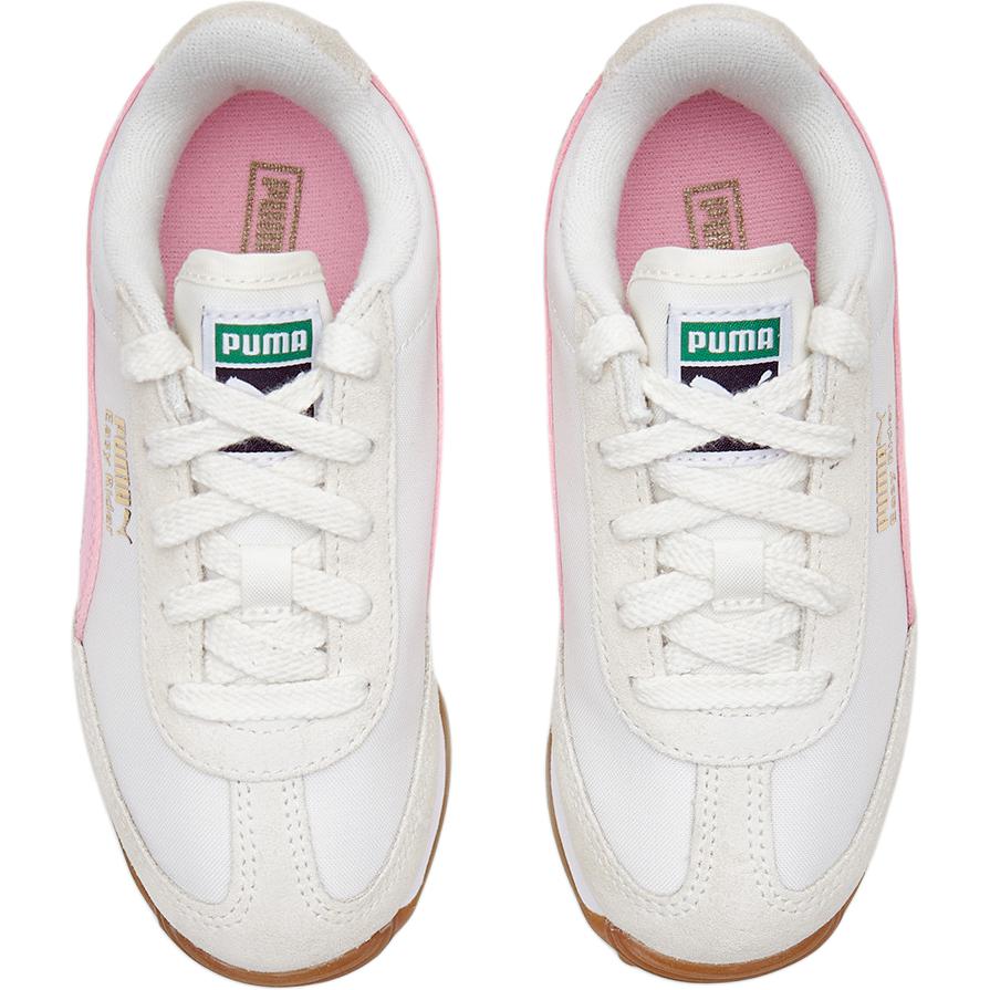 Puma Easy Rider Винтажные противоударные амортизирующие Низкие повседневные кроссовки для детей Белые Дети Возраст 3-7 лет 399372-15
