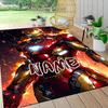 Custom Name Iron Man: Power Courage Carpet Rug Customizable Soft Washable Anti-Slip Home Living Room Sofa Mats Personalized Rug. 0909434
