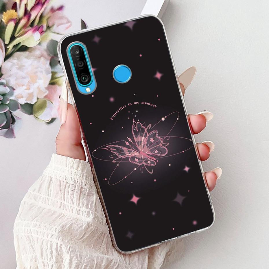 Милый Мультяшный Чехол Для Huawei P30 Lite P30 Pro Мягкий Силиконовый ТПУ Задняя Крышка Для Huawei P30lite P 30 P30Pro Чехлы Для Телефона