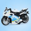 Children Motorcycle Toy Great Detail Lighting Sound Effects Inertial High Simulation 3D Effect Entertainment Kids Pull Back Motorbike Model