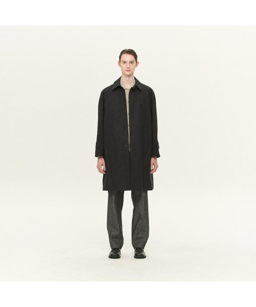 Cambridge Members Roliat Collaboration Trench Coat - Black Mccds26601Bkx