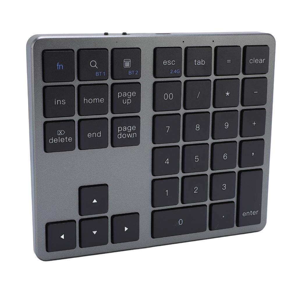 Number Pad Wireless   Dual Mode 35 Keys Rechargeable   Numeric Keypad for Laptop PC Tablet