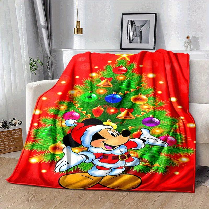 1pc Mickey Printing Blanket - Soft, All-Season Throw for Office Blanket,  | Personalized Gift