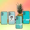Голубой чехол для телефона A-tiffanys для Samsung Galaxy S25 S24 S23 S22 S21 FE Plus Ultra A13 A20 A32 A70 Черный чехол