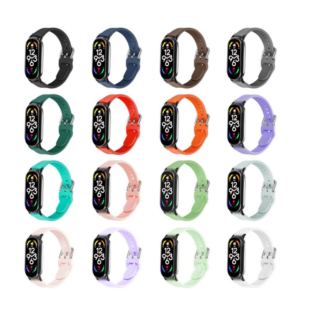 Часы-браслет Смарт-браслет Новый силиконовый ремешок для Mi Band 8