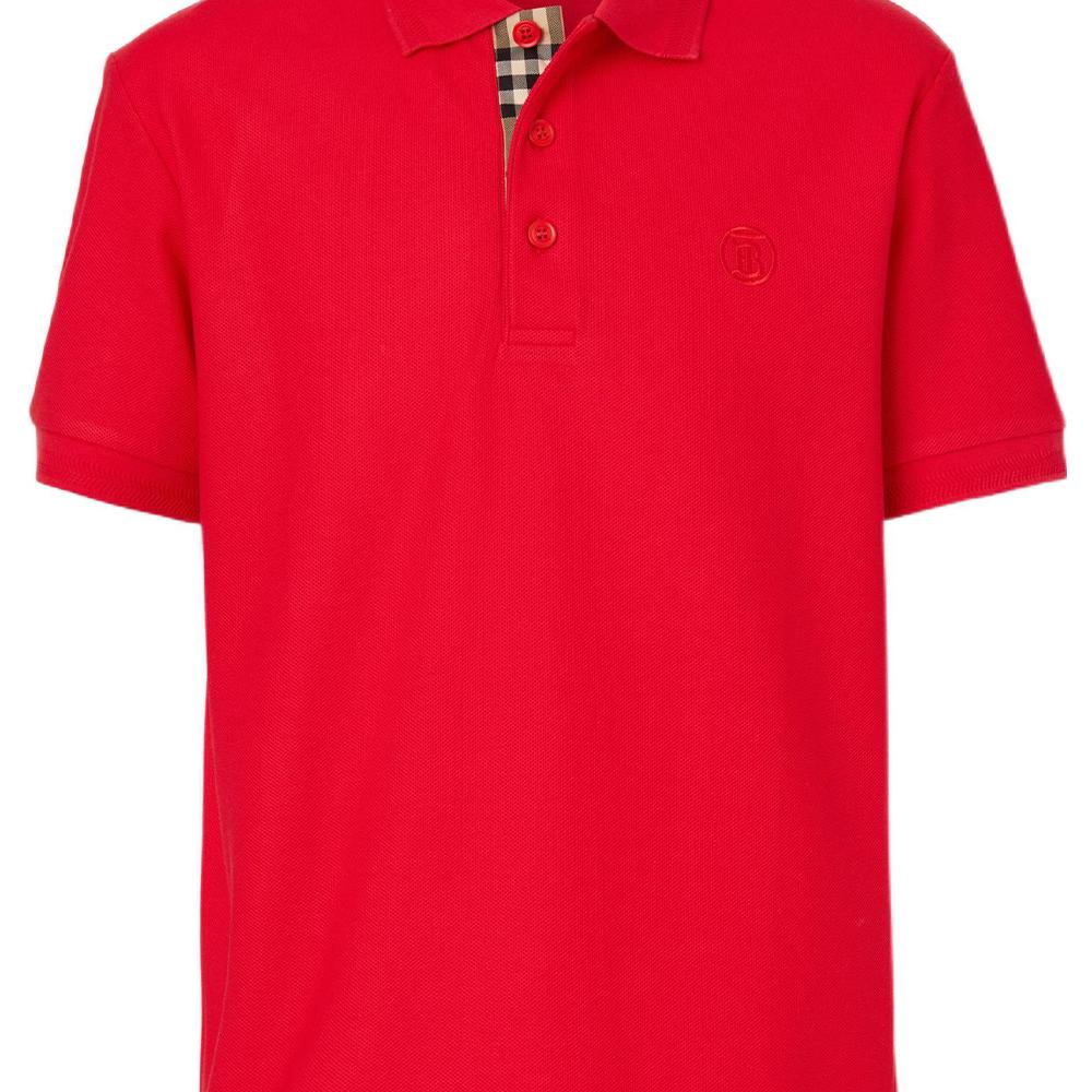 Burberry SS22 Polo Shirt Men's Red 80552251