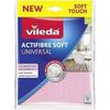 Vileda Actifibre Soft Universal Microfiber Cloth - Pack of 2 - Streak-Free Results - High Capacity