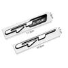 3D Car GT line Design Fender Rear Trunk body Emblem Badge sticker For Peugeot For Kia K9 Forte Ceed Cerato RIO K3 K5 Accessories cvufy50