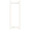 Towel Rack White 23 x 18 x 60 cm Solid Pine Wood