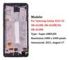6,5" Amoled с рамкой для Samsung A52S 5g A528 ЖК-дисплей с сенсорным экраном в сборе