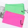 8 Colors Balls Hands Microfiber Cleans Clubs With Carabiner Hook Golf Towel Cleaning Towels