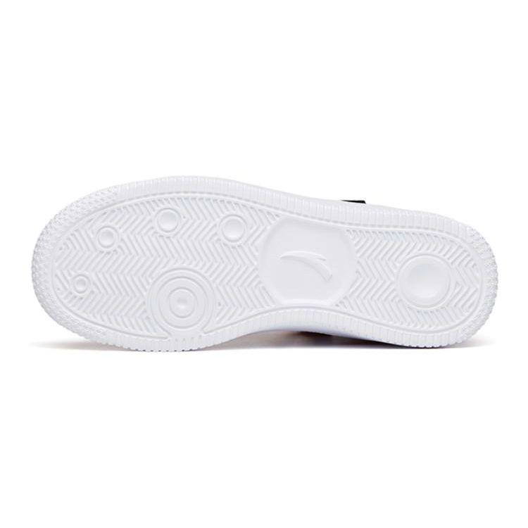 Anta Удобные повседневные высокие кроссовки для скейтбординга, детские кроссовки, белые, красные A33038010H-14