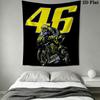 Rossi Rush Wall Tapestry Aesthetic Wall Hanging Printed Fabric Blanket Decorative Tapestries for Bedroom Living Room Home Decor