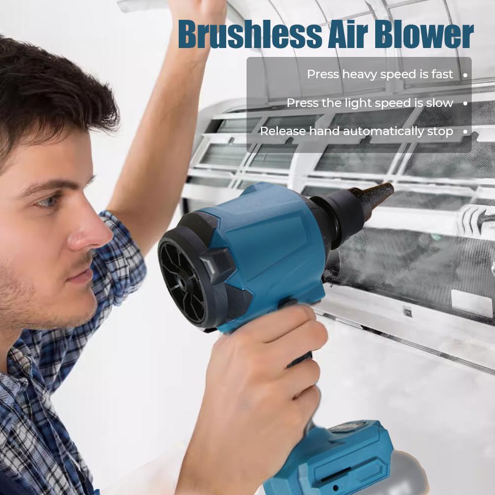 Для Makita/ Dewalt/ Milkaukee Бесщеточный Воздуходув Аккумуляторный Пистолет для Удаления Пыли Многофункциональная Машина для Удаления Пыли Инфлятор Инструменты