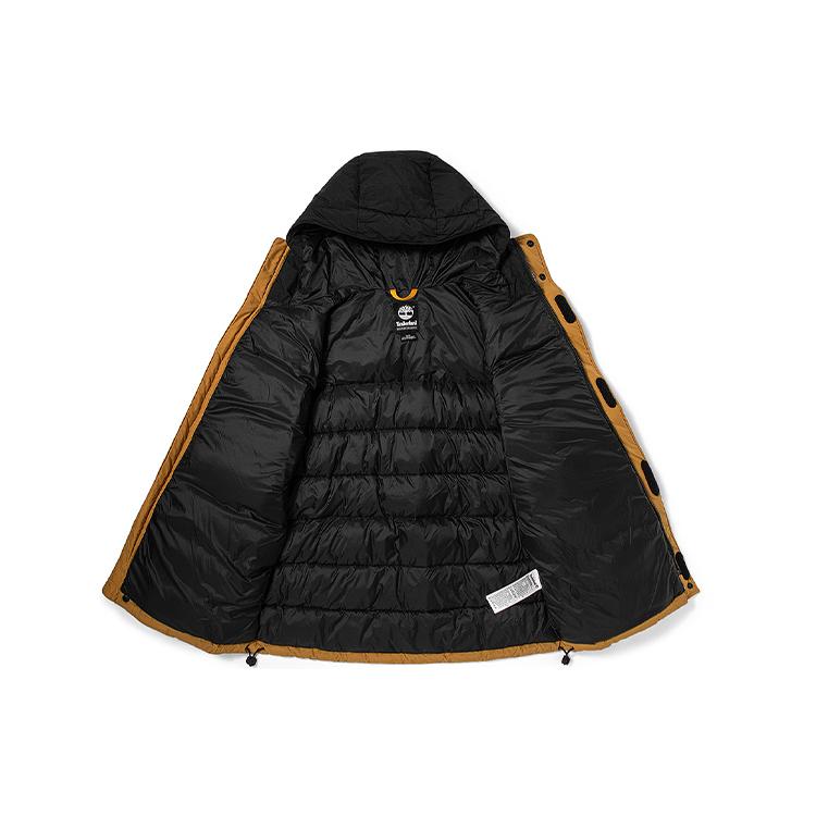 Timberland Мужская пуховая куртка Пшеничная (унисекс) Пуховики A2AEB P56