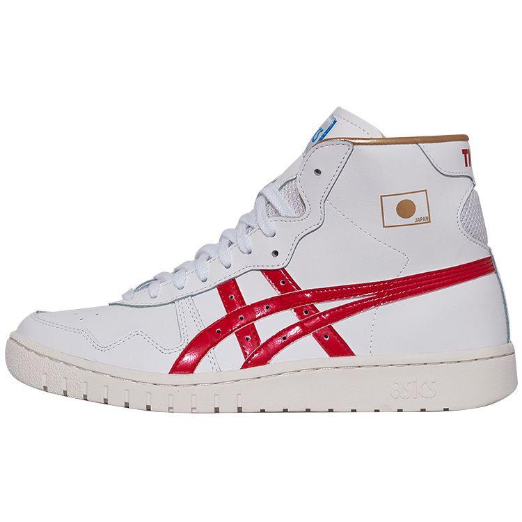 Asics Japan L Retro Slam Dunk Mitsui Special Shoe Box High Top Vintage Basketball Shoes Unisex Sneaker White Red 1203A138-100(S-BOX)