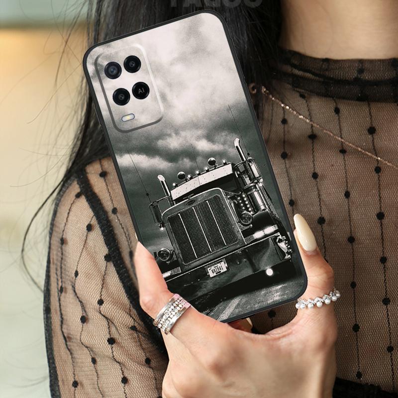 Крутой чехол для грузовика для Oppo A78 A98 A18 A38 A58 A60 A80 A40 A96 A76 A16 A94 A74 A54 A15 A17 A57 A77 A5 Pro