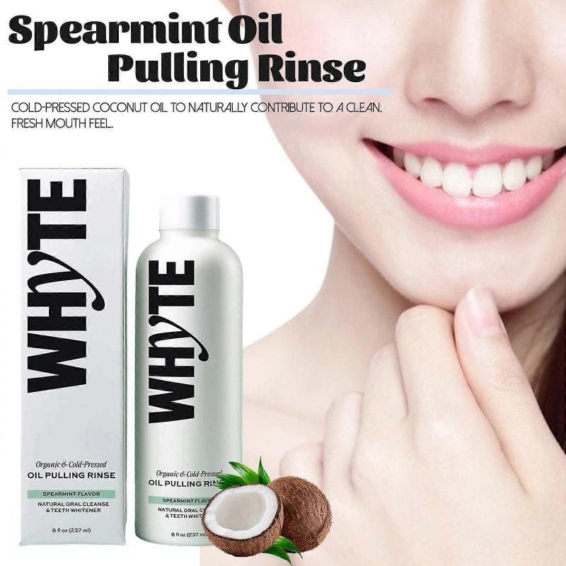 Soothe Gums & Freshen Breath Naturally | Herbal Oral Rinse with Essential Oils | Alcohol-Free, Fluoride-Free Mouthwash | Plant-Based Oral Care | Tooth