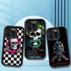 Бренд P-Powell P-Peralta Модный чехол для телефона Для IPhone 11 12 13 16 15 17 14 Pro Max Мягкий Funda Силиконовый чехол
