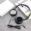 Adjustable 3.5mm Headset Over Ear Foldable Headphone Portable Wired Headphone Computer