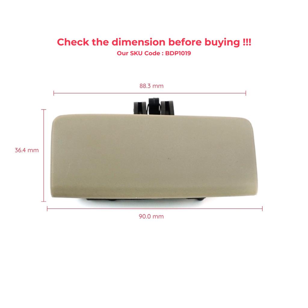 BDP1019 Glove Box Lid Handle Button Opener Beige Color 735426145 735416852 735450109 for Fiat Linea Punto Evo Made In Turkey