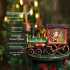 Holiday Snowfall Train Car Music Box Crystal Ball Toy for Kids & Seniors - Perfect Birthday Gift or Lamp