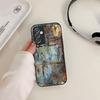 Стеклянный чехол для телефона для Samsung S24 S26 S23 S20 S25 S21 S22 Ultra Fe Plus A05 A06 A16 A26 A36 A56 Стиль Винтаж Индустриальный Ru