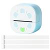 Портативный Bluetooth принтер для наклеек, термопринтер для этикеток, портативный принтер для наклеек