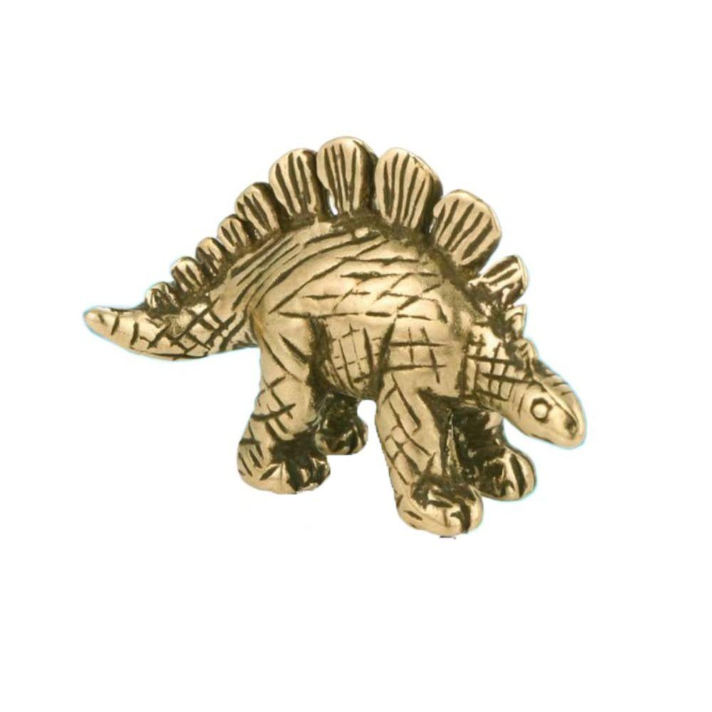Vintage Dinosaur Statue Zinc Zinc Alloy Children Dinosaur Toy Lucky Dinosaur Miniatures Decoration Crafts