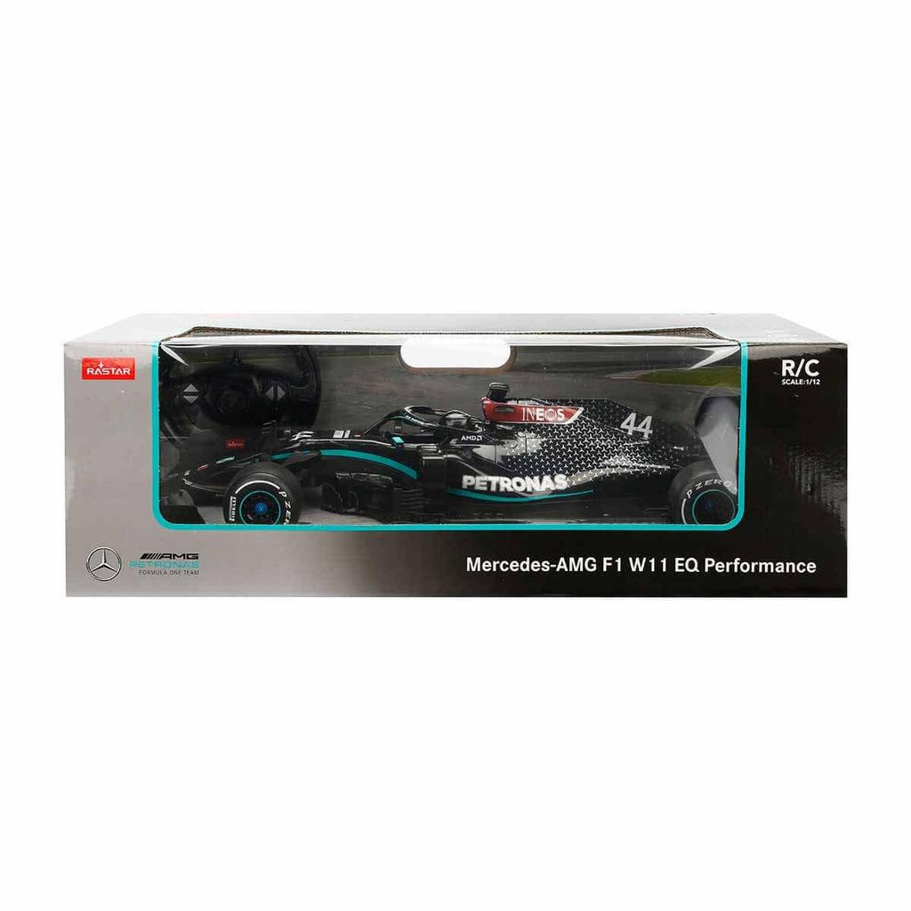 Rastar RC Car 1/12 Mercedes-AMG F1 RC Car, Black