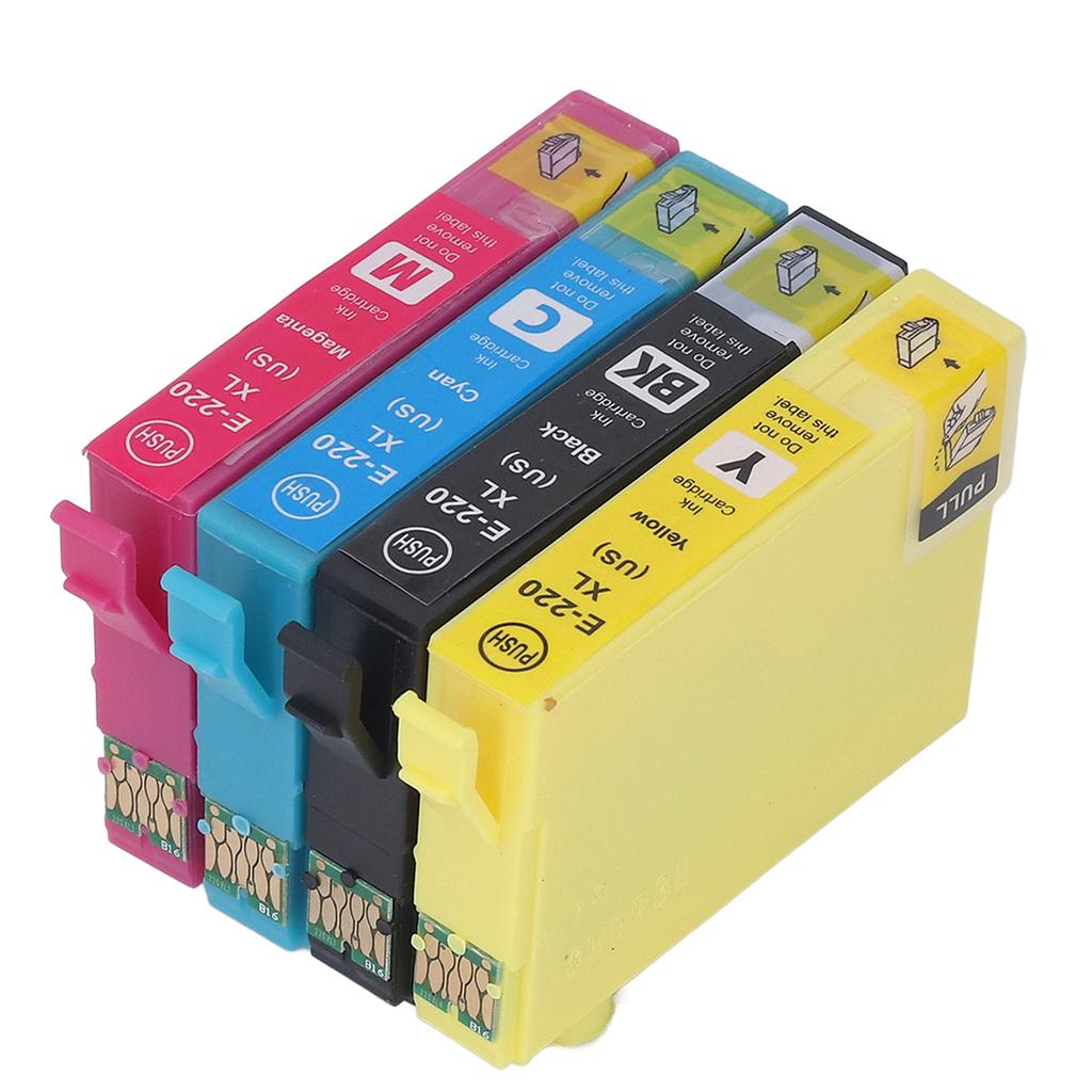 4Pcs Ink Cartridges Compatible Refill Replacement 4 Colors BK C M Y for WorkForce WF 2630 2650 2660 2750 2760 Printer