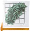 Съемное 3D Яркое Зеленое Растение Сетка Бумага Украшение Декор Дома Искусство Фрески Гостиная