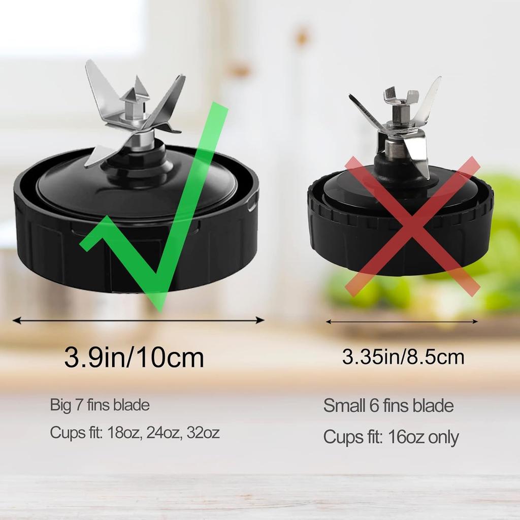 6 Pieces 10cm White Rubber Sealing Gaskets O-Ring Replacement Part Compatible with Nutri Ninja Juicer Blender Replacement Seals