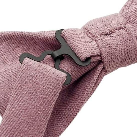 [Bowties.jp] Розовый однотонный галстук-бабочка, тип, который легко носить bd415