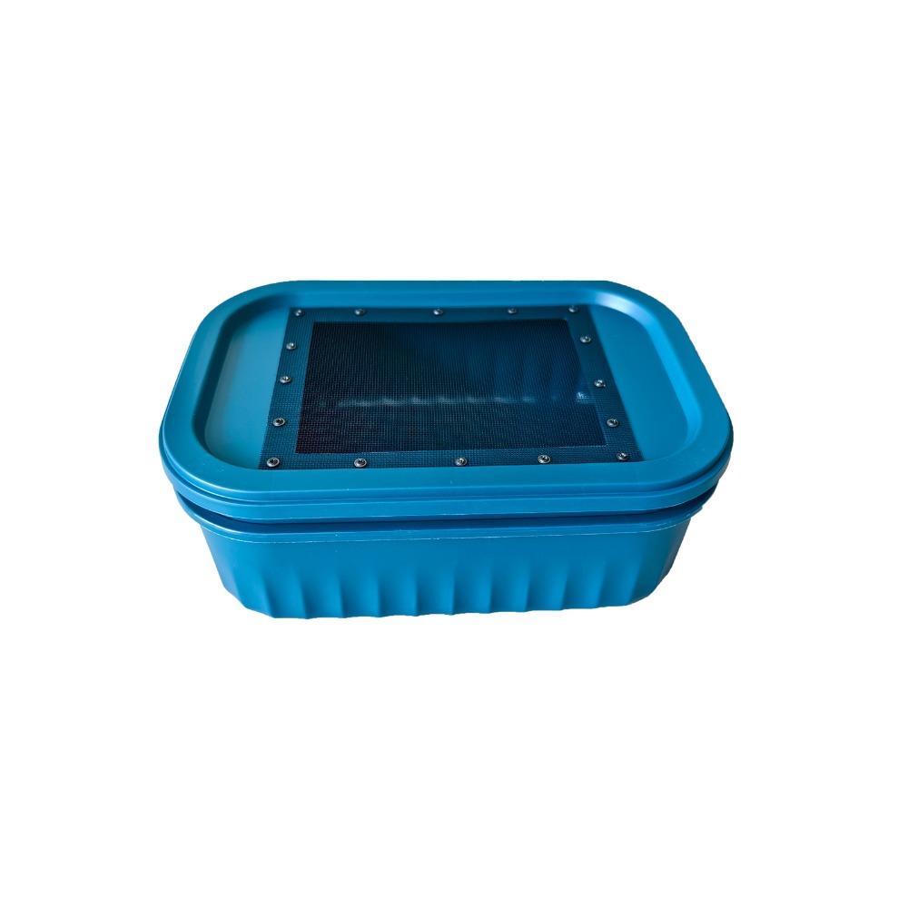 Filter Screen Mealworm Feeding Box Breathable Silkworm Feeder Bin Insect Observation Box Household