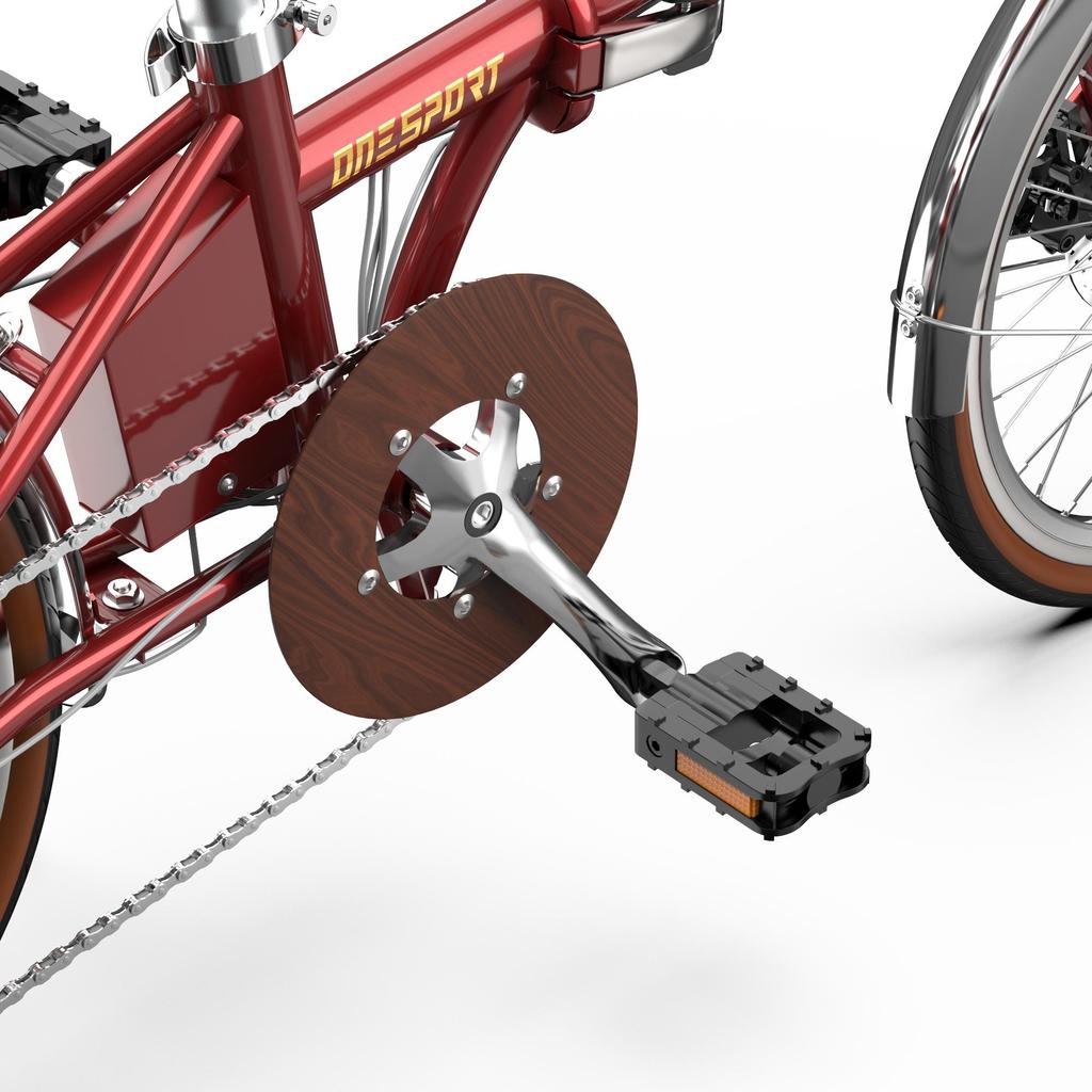 ONESPORT OT02 PRO Urban electric bicycle 250W motor 20*1.35 inch tires 36V 5.2Ah power supply maximum load capacity 80 kg.