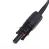 Гибкий Плоский Солнечный Кабель-удлинитель 12AWG 10AWG Безопасный Коннектор для Уличной Садовой Электростанции