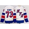 Rangers Hockey Jersey 2026 Vintage Style Embroidered Ice Practice Uniform Men
