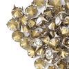 100pcs Crystal Inlay Decorative Metal Studs DIY Leather Craft Studs  Leather Craft Decoration